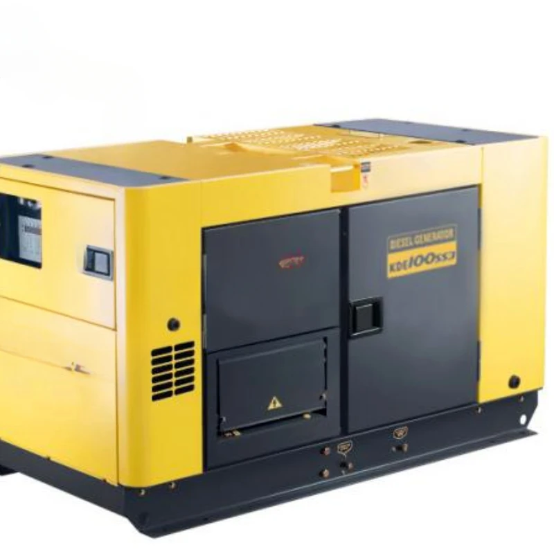 Large generator set KDE100SS3 three-phase 380V 68KW silent type