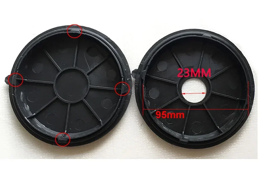 1pcs For Honda CRV CR-V 2007-2011 Front Headlamp Back Cover Plastic Waterproof Dust-proof Seal Cover Dust Cover