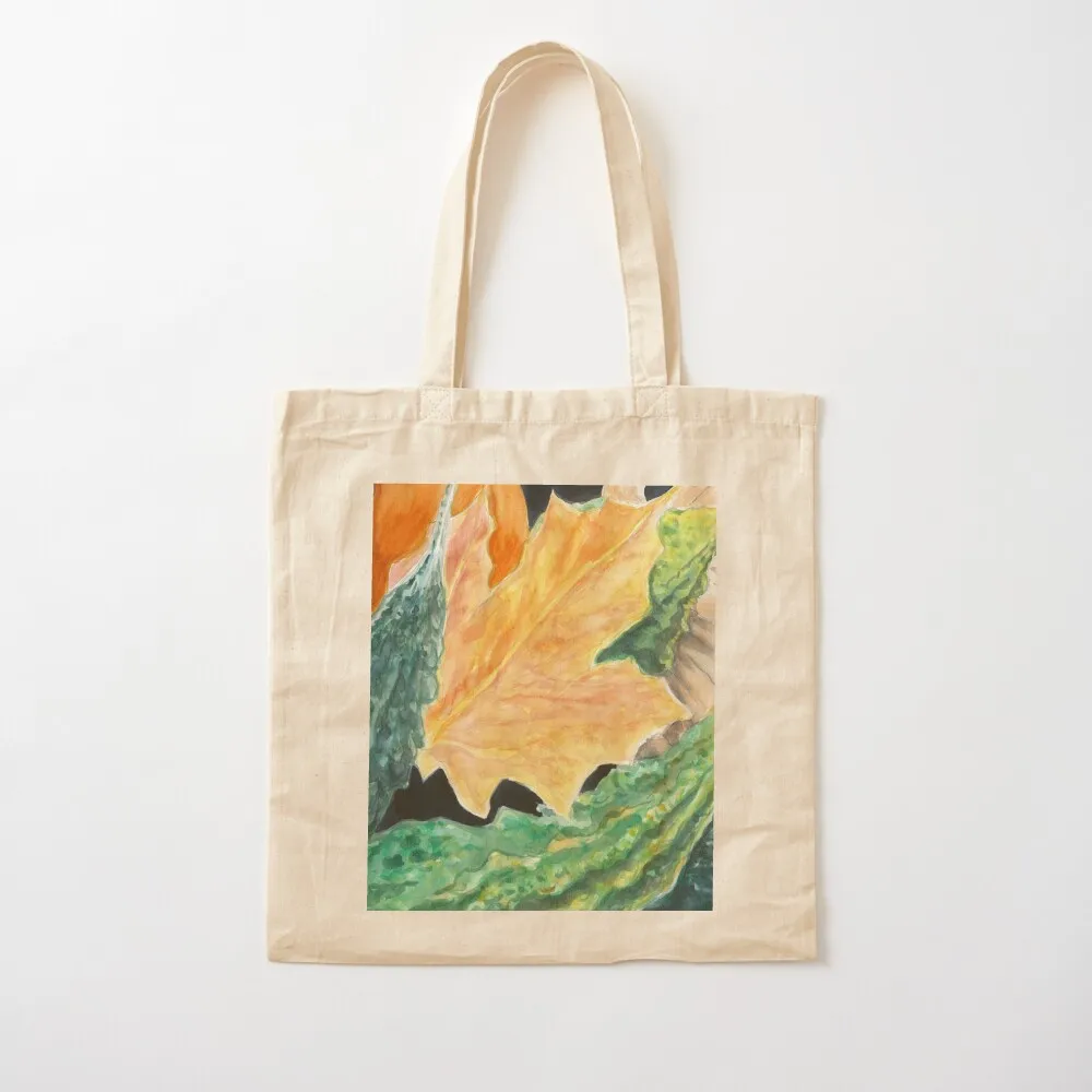 الخريف لا تزال الحياة حمل حقيبة التسوق أكياس البقالة القابلة لإعادة الاستخدام حقيبة تسوق قماش أكياس التوصيل المجاني