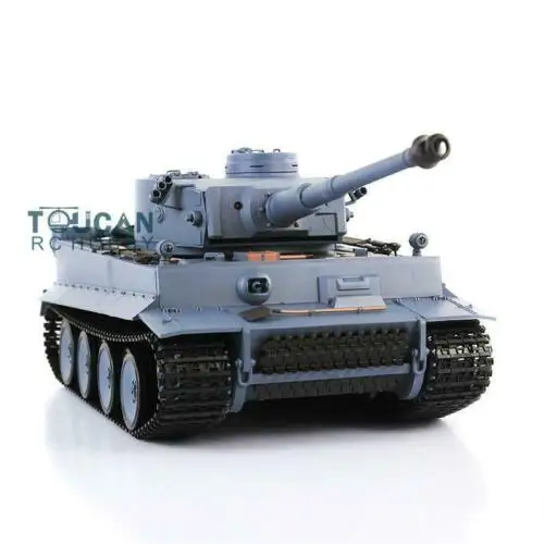 1/16 2.4Ghz Heng Long 7.0 Plastic Ver German Tiger I RTR RC Tank Toys Smoking Unit 3818 Model TH17233