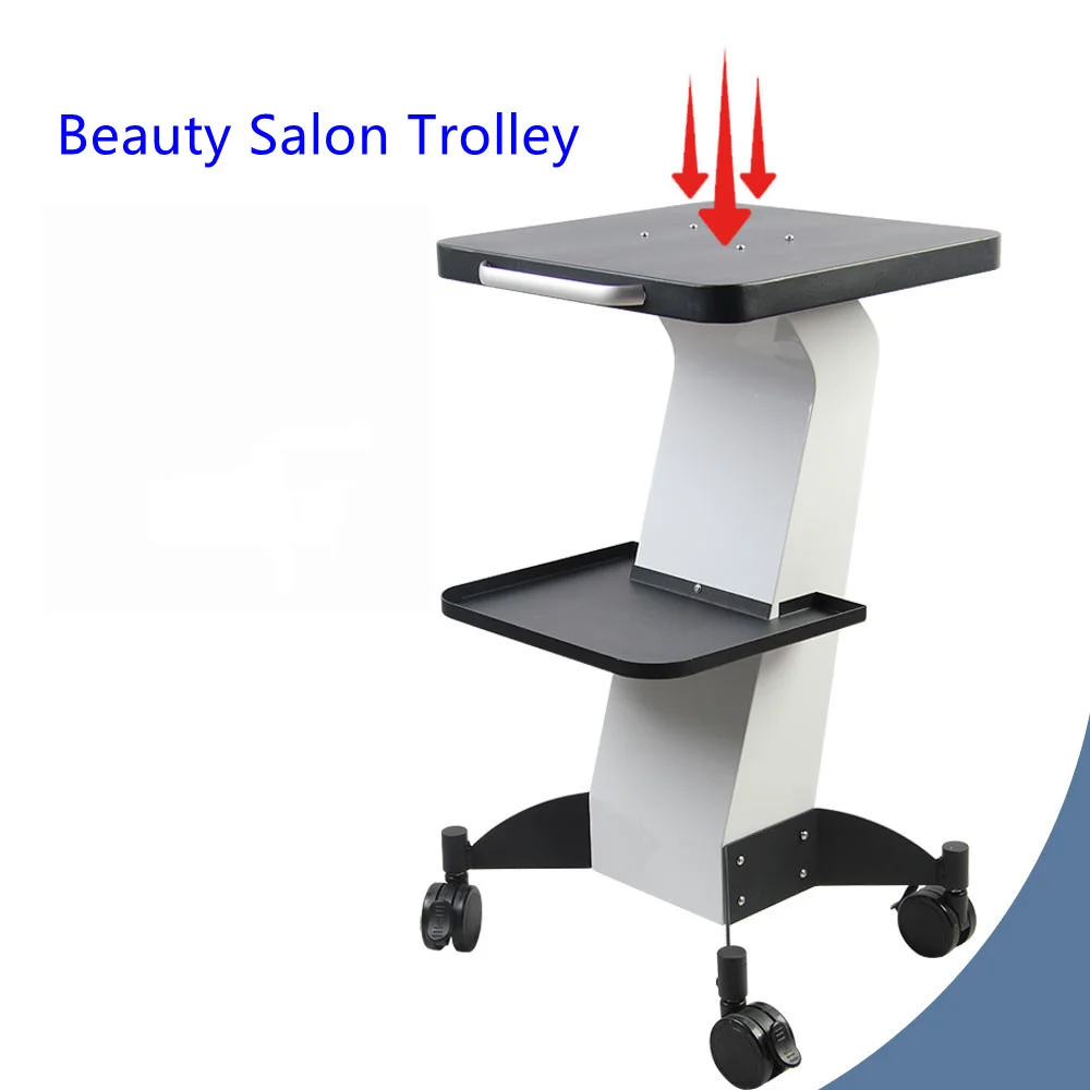 Beauty Salon Trolley Multifunction Salon Instrument Shelf Base Use Pedestal Rolling wheel Cart Personal Care Appliance Parts