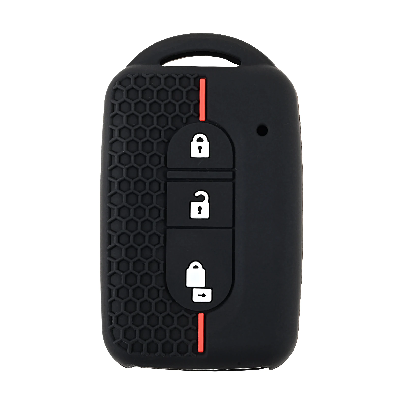 

1pc 2 Buttons Car Key Case Cover Silicone Remote key shell For Nissan Micra Juke auto accessories (not include car key)