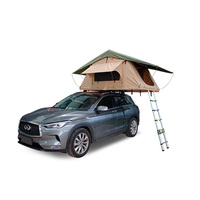 A Outdoor Waterproof 4x4 Camping Car Roof Top Tent For 3-4 Person