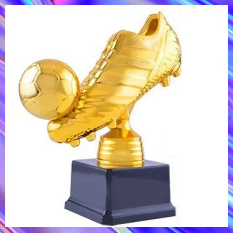 

L71A Football Match European Football Golden Boot Award Trophy Excellent Player Award Shoe Souvenirs 20Cm