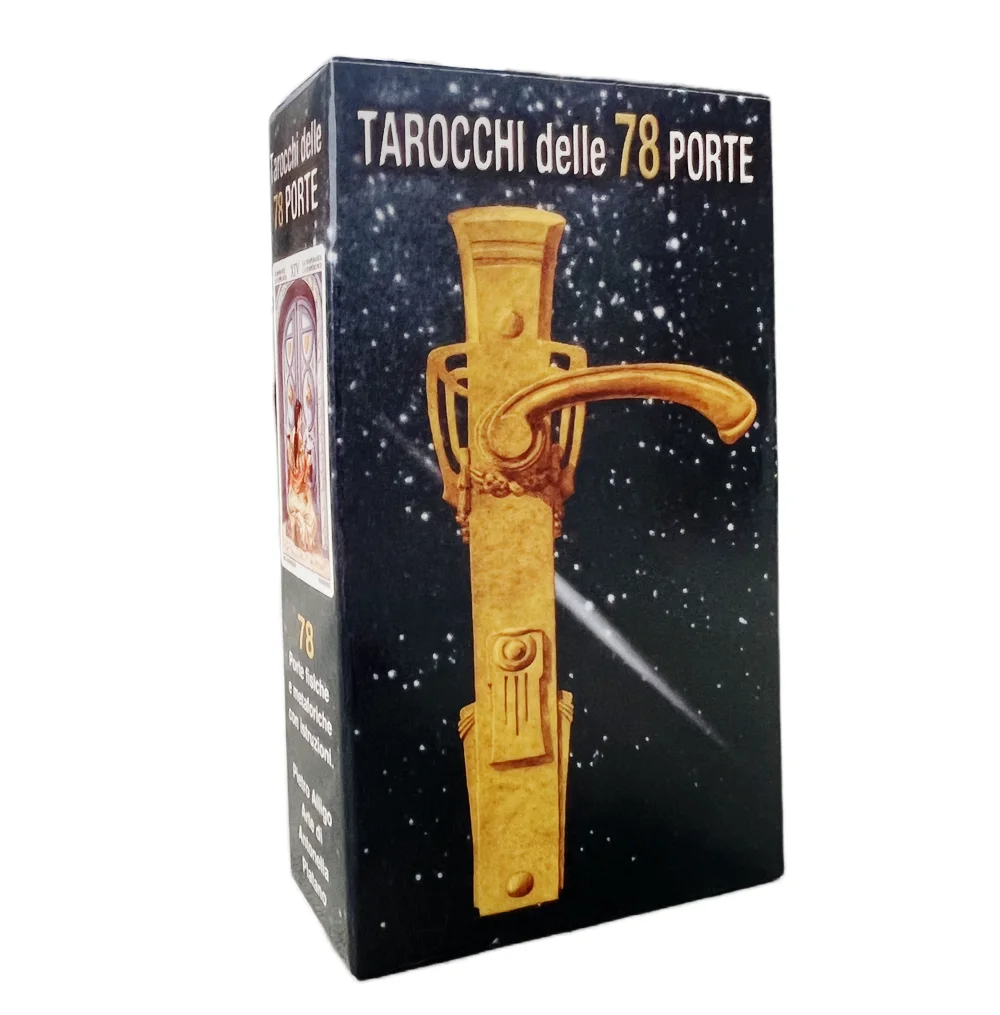 Tarot of the tarocchi delle 78 Doors tarot cards board games English version tarot deck