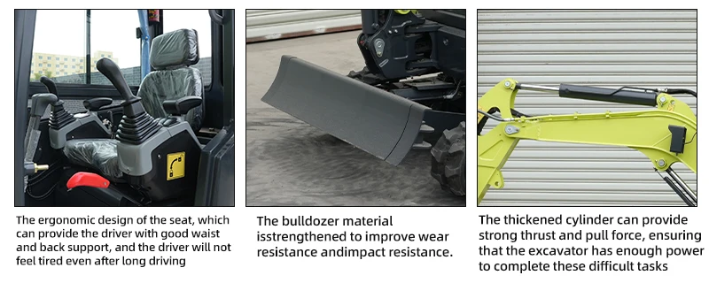 2,5-Tonnen OEM/ODM Minibagger | CE-zertifiziert & Direkt ab Werk Preise – Detail 4