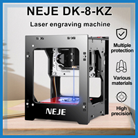 NEJE mini laser engraving machine miniature laser engraving machine DK-8-KZ 1500mw 2000mw 3000mw engraving wood paper plastic