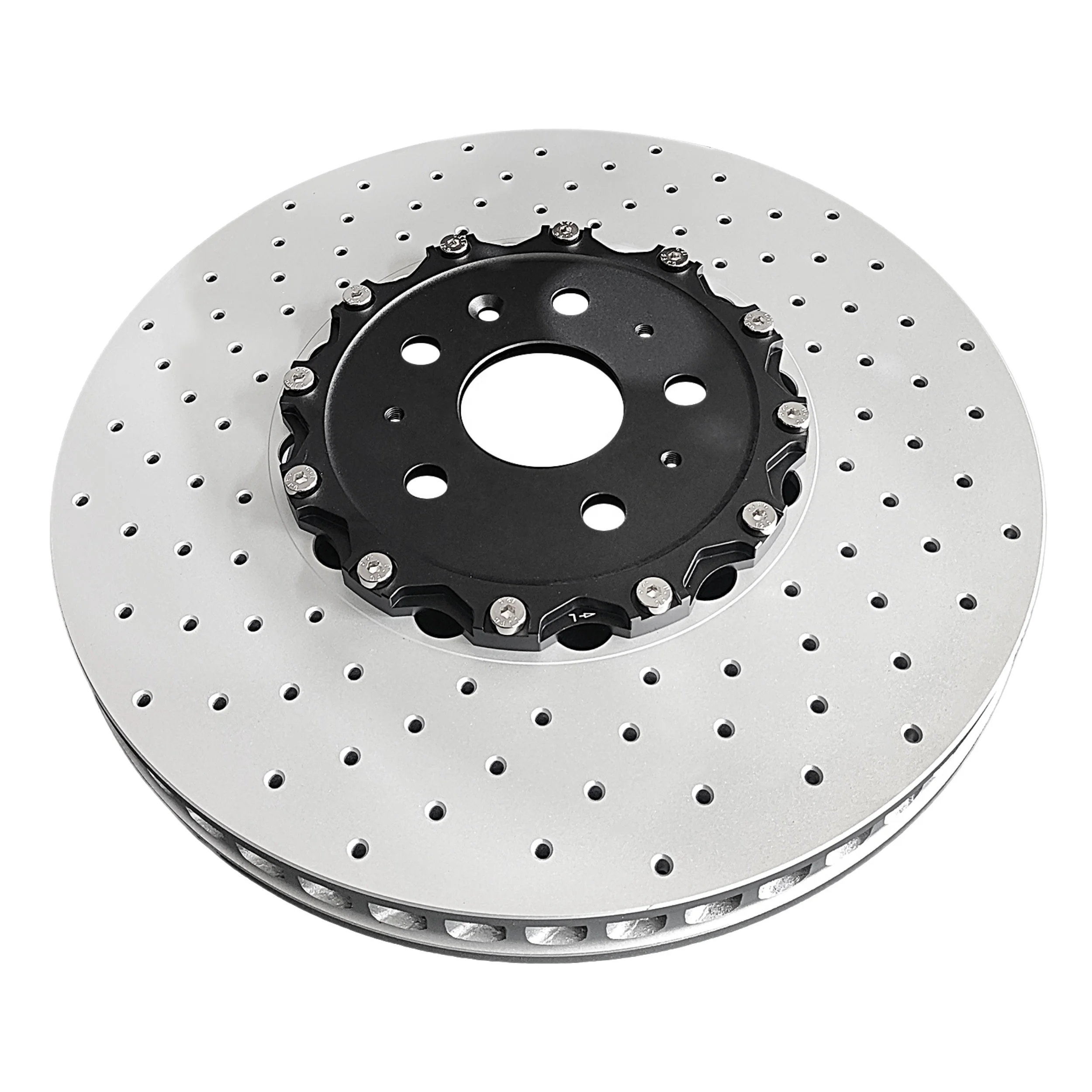 2-Piece Brake Disc 84735443 Racing Performance Front Carbon Alloy Rotor For Chevrolet Corvette C8 Z06 Z07 Factory Wholesale