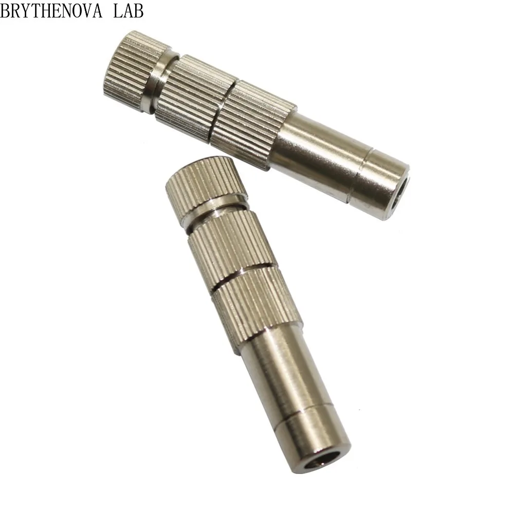 50Pcs Sprayer Nozzle 8mm 0.2~0.6mm Misting Fog Machine Cooling Dust Landscape Removal Disinfection Humidify Water Nebulizer