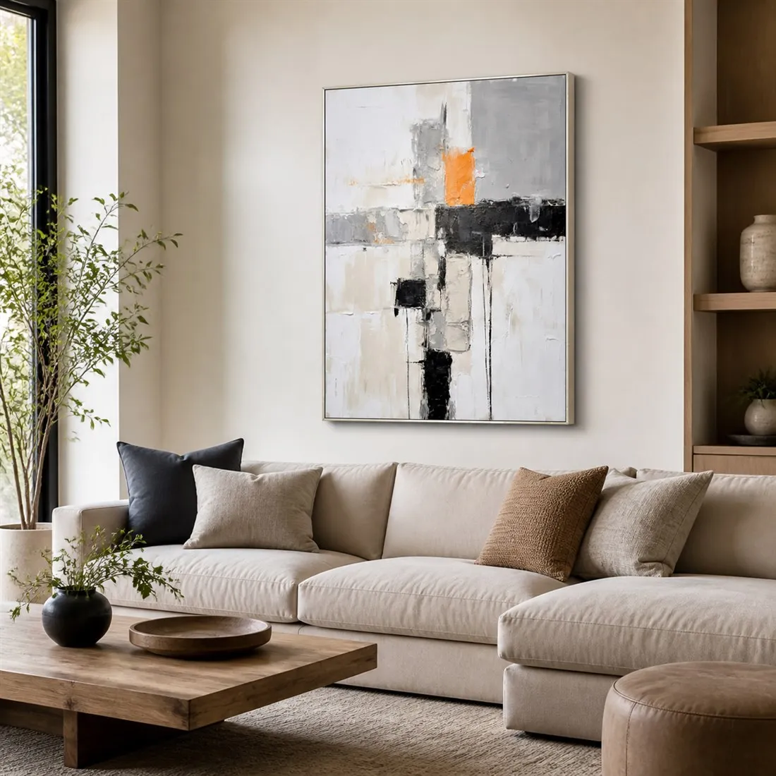 Canvas Wall Print,Modern Art Illustration,High‑Grade Home Decoration Artwork for Bedroom,Living Room,Office & Interior Space