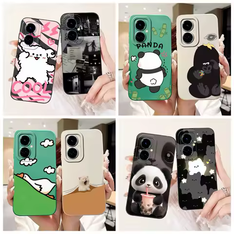 For Tecno Camon 19 Pro 5G Case CI7n Cute Animal Cartoon Cover Full Protection Shell For Tecno Camon 19 Neo Camon19 Pro Soft Bags