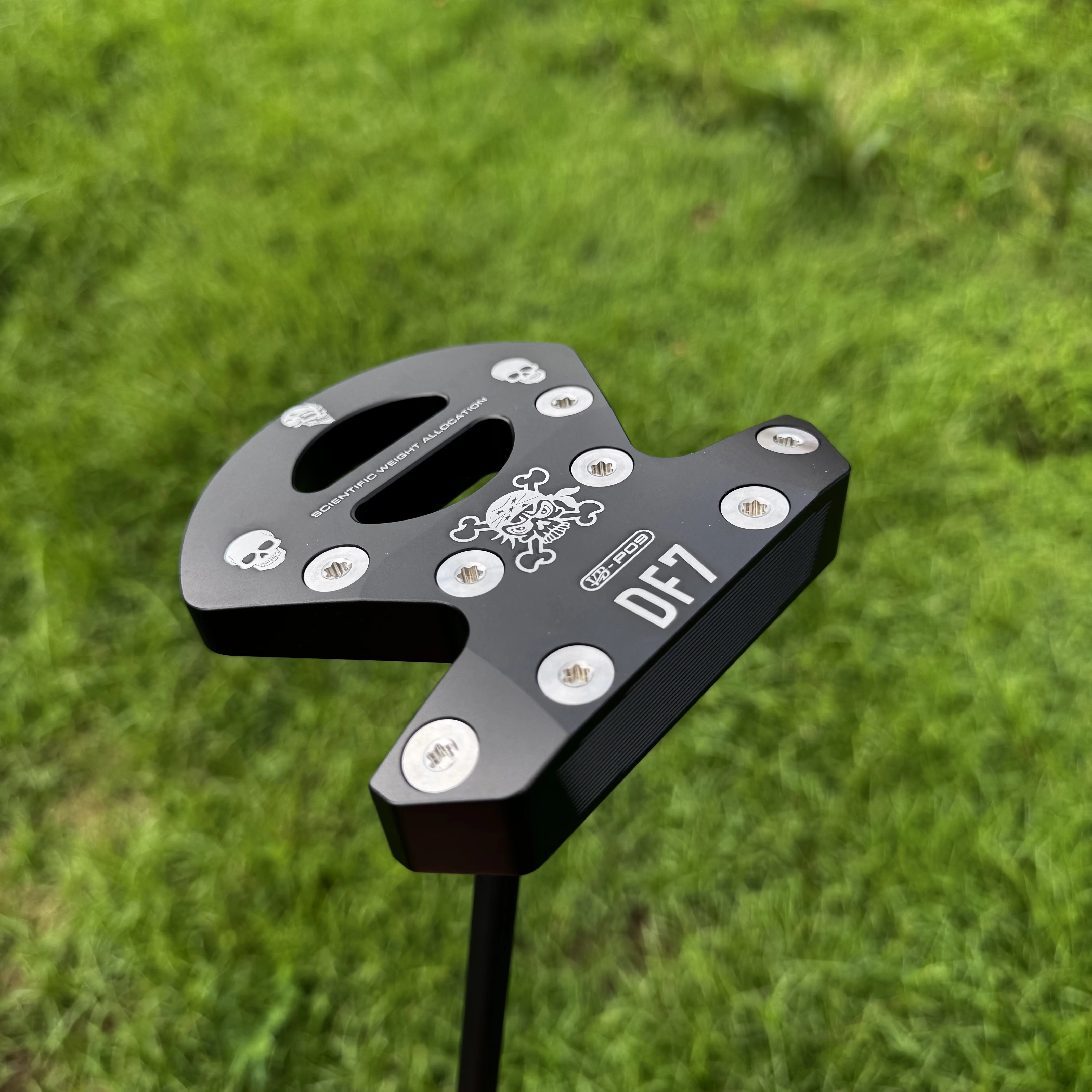 Vermilion Bird Golf Putter, hoge stabiliteit Zero Torque-ontwerp met voorwaartse CG CNC gefreesde kop van aluminiumlegering voor nauwkeurige putter