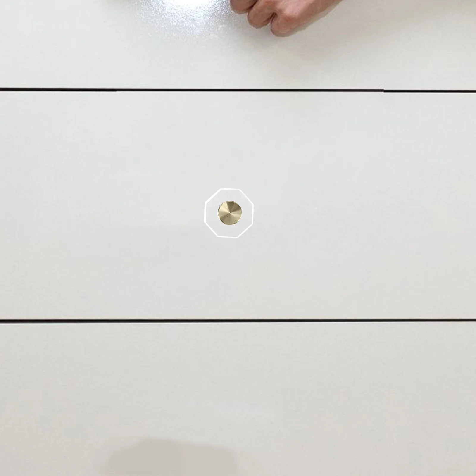 

6pcs Crystal Knobs For Cabinets Drawers Octagonal Glass Drawer Pulls Clear Cabinet Handles Luxury Furniture Hardware Dresser