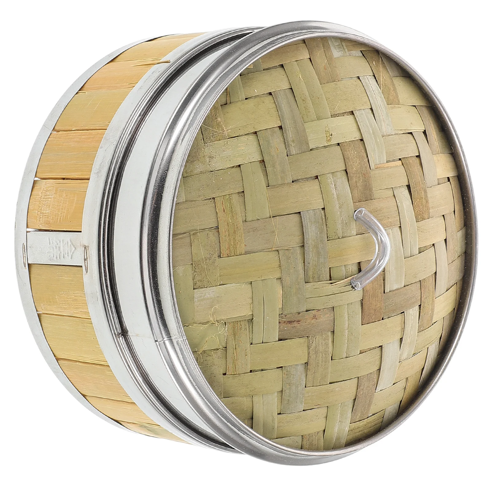 

2pcs 18Cm Bamboo Steamers Round Wooden Steamer Basket For Dumplings Dim Sum Fish Chicken Vegetables Asian Kitchen