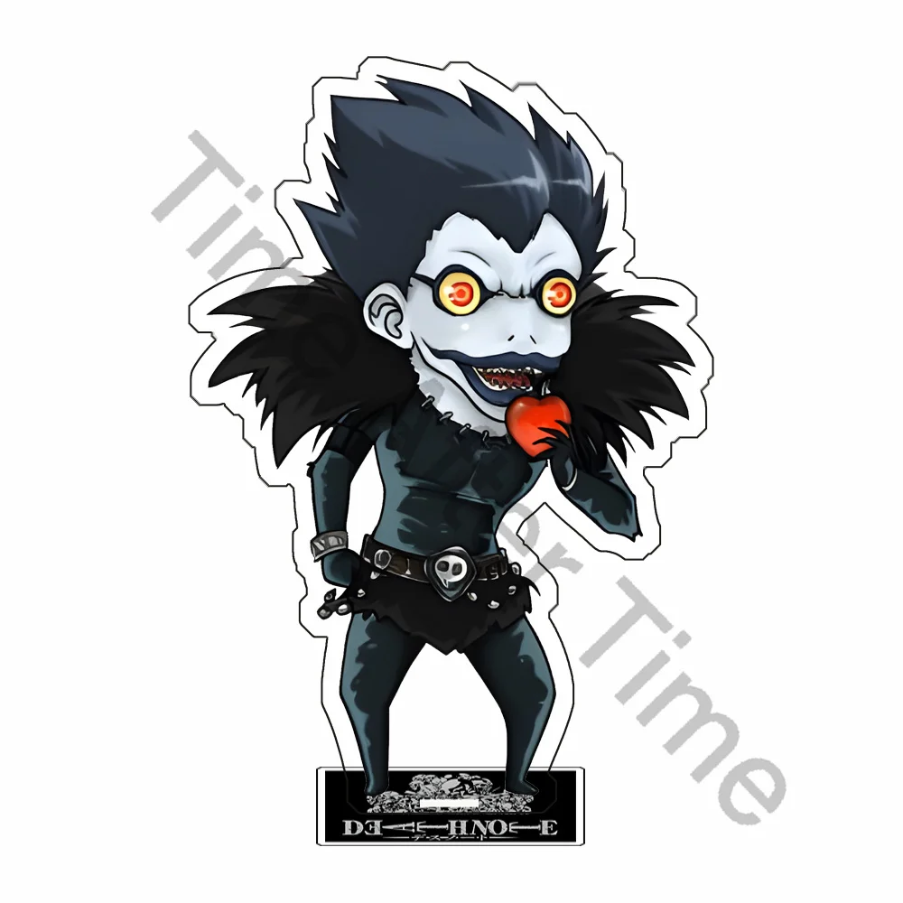 New Anime DEATH NOTE Acrylic Stand Model Figure Cosplay Plate Holder Topper Birthday Fans Christmas Desk Decor Plate Gift
