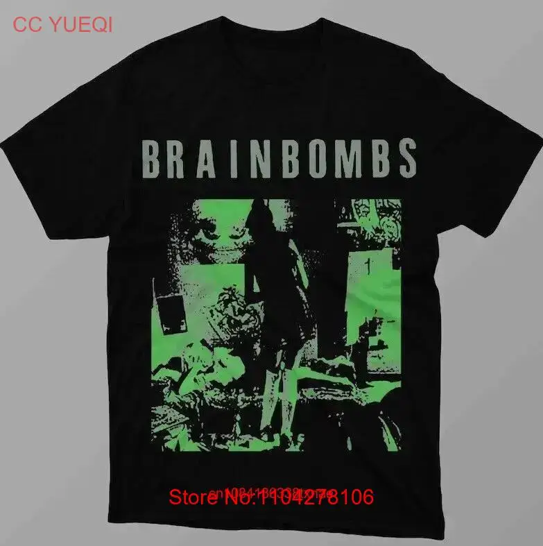 Brainbombs T Shirt grunge noise rock band gift for fan TE2684 long or short sleeves