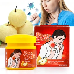 Cough Relief Cream Treat Chronic Pharyngitis Sore Throat Ointment Cold Medicine Asthma Cleansing Lungs Medical Plaster