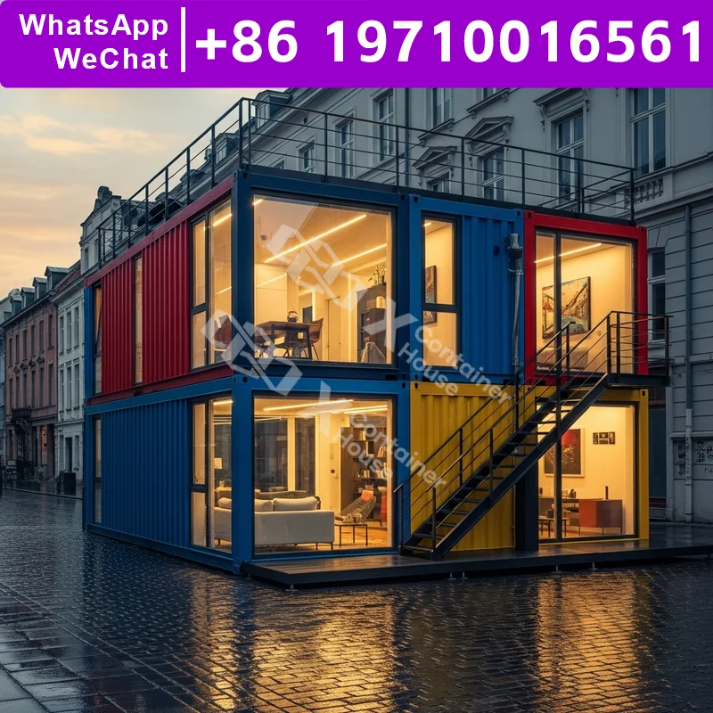 

Container Home Urban Living Pre Fabricated Homes DIY Cost Effective Economic Wind Resistance Modular Houses For Sale Anti Rust