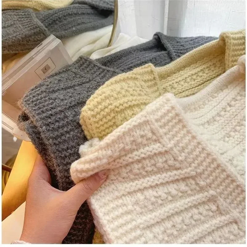 بلون متماسكة سترة سترة البلوز المتضخم ملابس خارجية فضفاضة تنوعا الخريف/الشتاء وصول جديد بلا أكمام التفاف