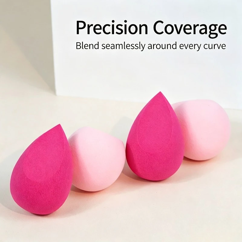 1/3/5 Pcs Wet and Dry Air Cushion Powder Puff Water Drops Delicate Cut Surface Foundation Make-up Concealer Beauty Egg