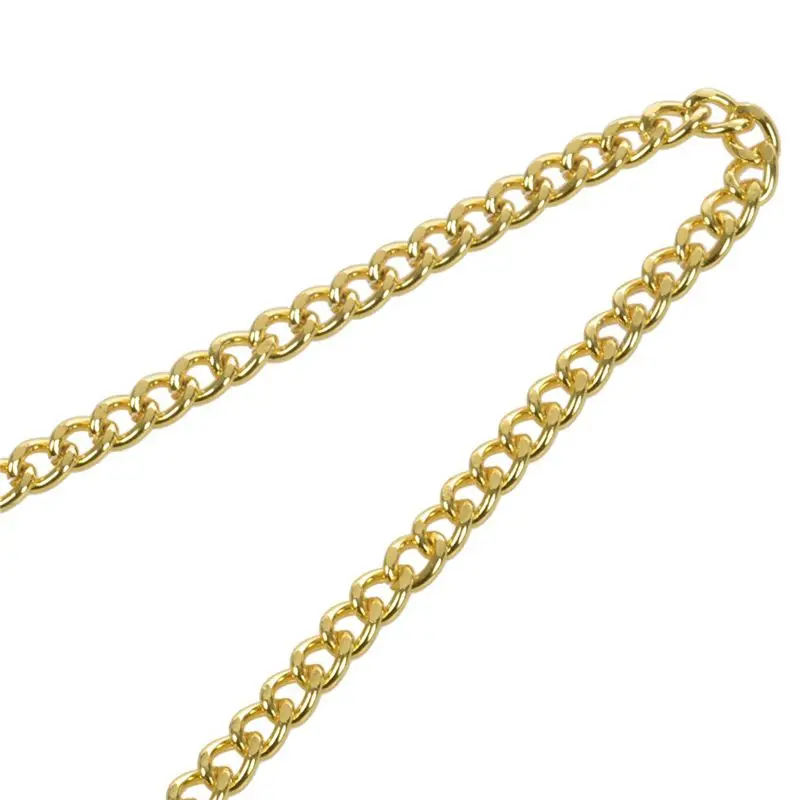 3X Retro Antique Vintage Pocket Watch Chain Gold