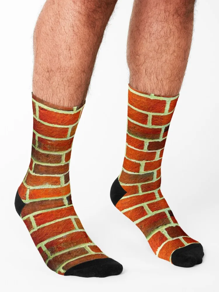 Another brick in the wall Socks hockey cotton Rugby gift Men Socks Women's