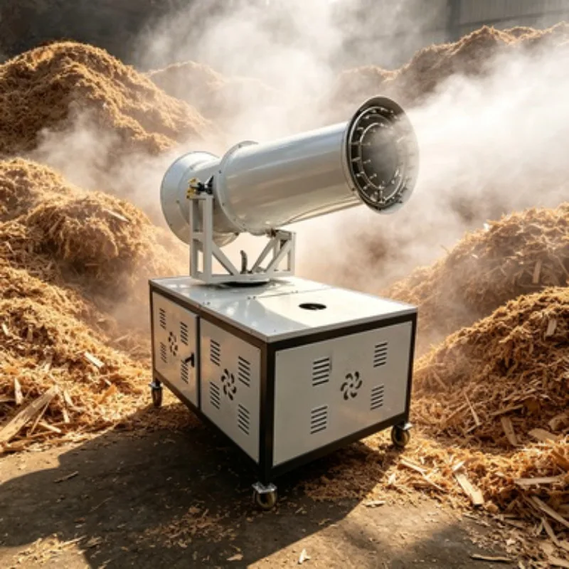 For Landfill Waste Dust Control Fog Cannon Water Mist Sprayer Dust Suppression Machine Industrial Sprayer 80m