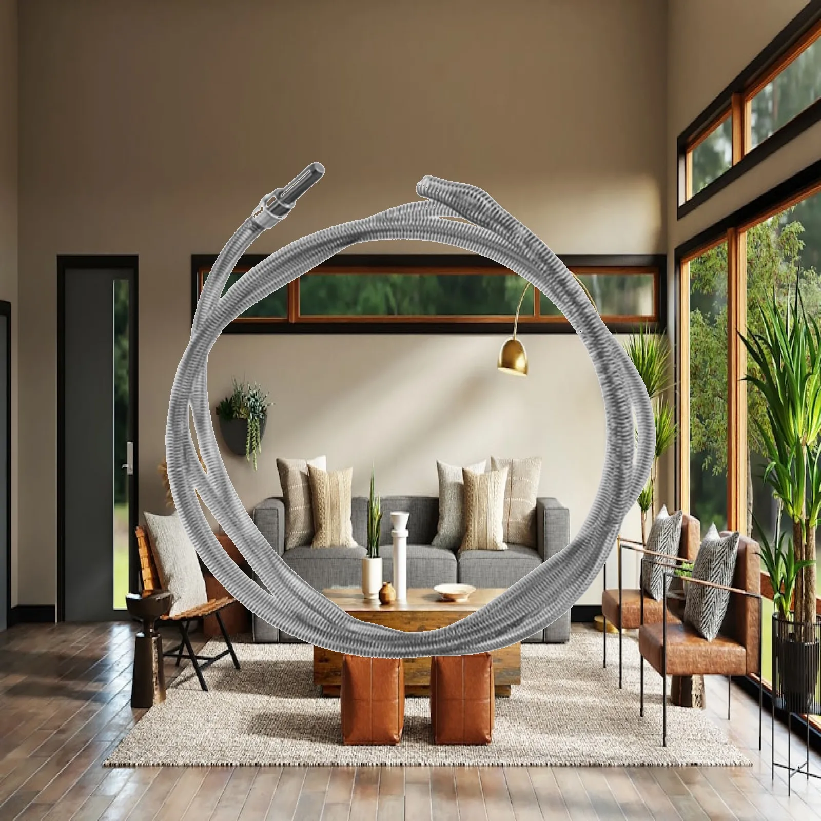 Drain Snake Flexible - Sink Unclogging Tool Flexible Drain Snake