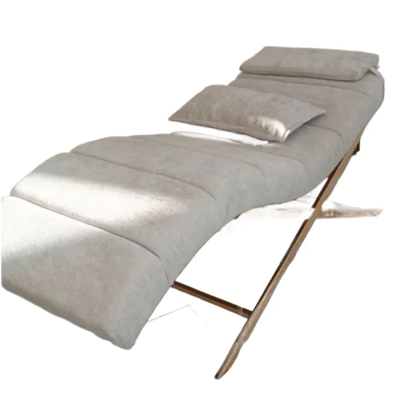 

Luxury Adjustable Modern Metal Leather Beauty Bed Luxury Facial Portable Massage Bed Bedroom Living Room