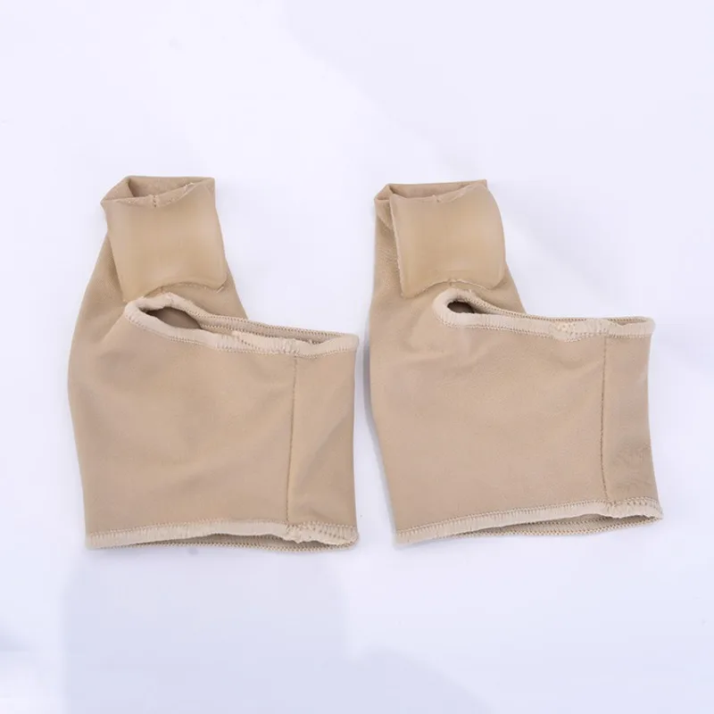 زوج من مصحح آلام أروح الإبهام مع نسيج عالي المرونة ومطاط مصفح لتصحيح أروح الإبهام والأقدام المسطحة