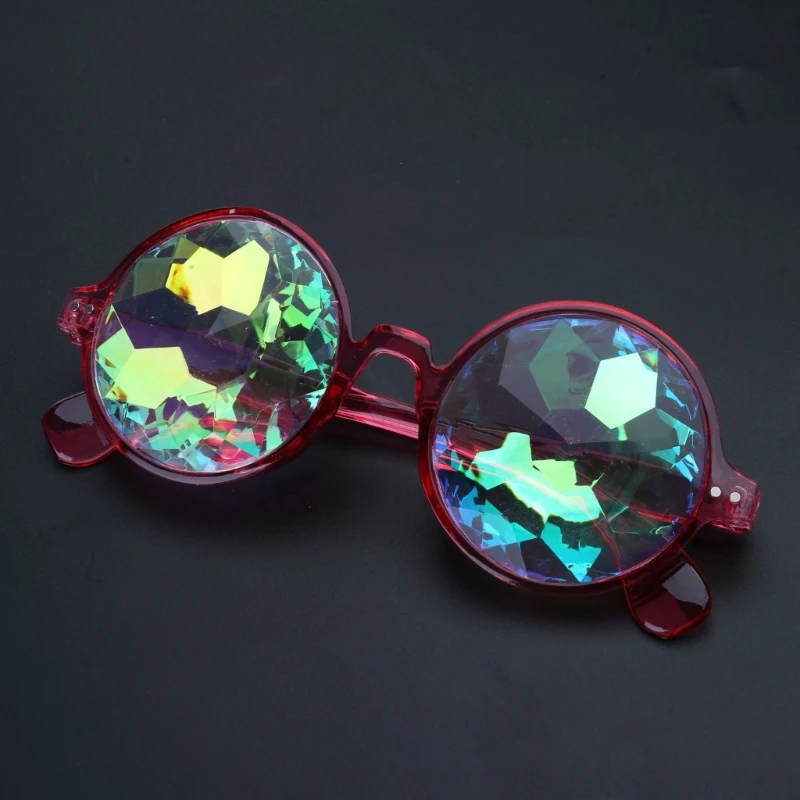 Glasses Festivals Goggle Rainbow Sunglass Sunglass Prism Refraction Glasses Adult Kids