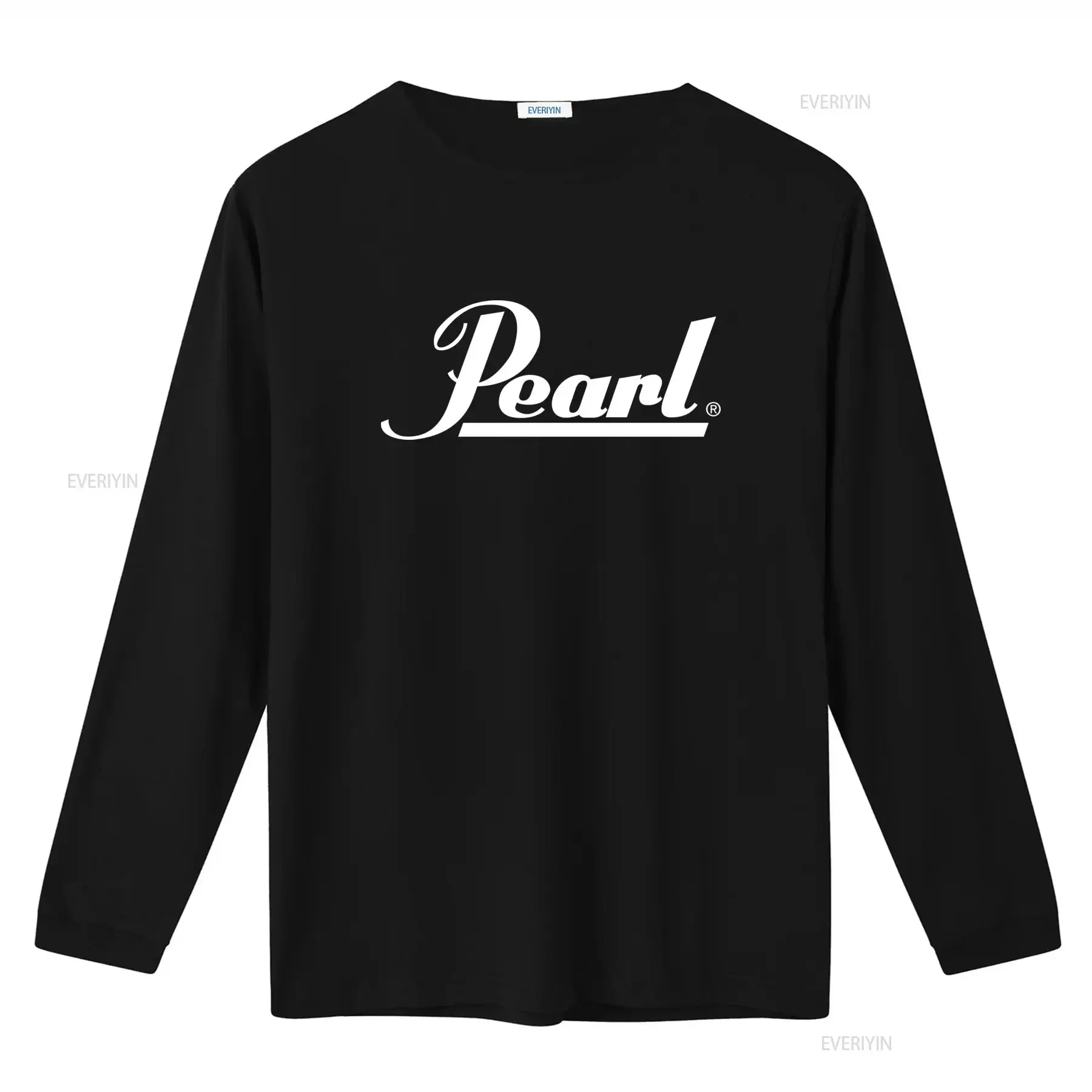 Pearl Drums Logo T Shirt Sizes S to XXL Black White Rock Your Style with Iconic Branding vintage Washed Unisex Soft homme