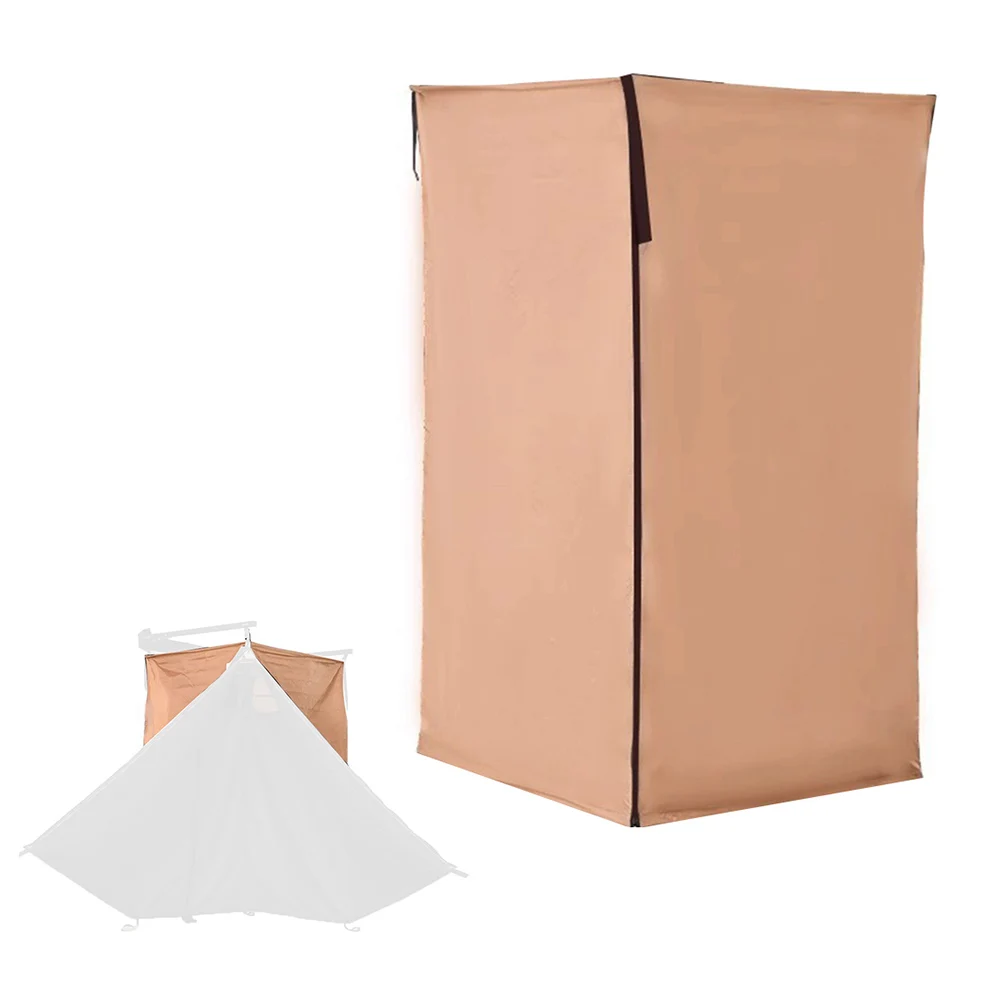Yellow Polyester Hanging Privacy Tent For Car Yacht Boat Outdoor Shower Changing Room Camping Beach Portable Shelter Canopy