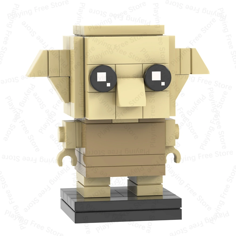 MOC شخصيات الفيلم السحري Brickheadz الخيال الطوب الأربعاء دوروثي متوافق ألعاب مكعبات البناء للأطفال الكبار هدية DIY بها بنفسك #3