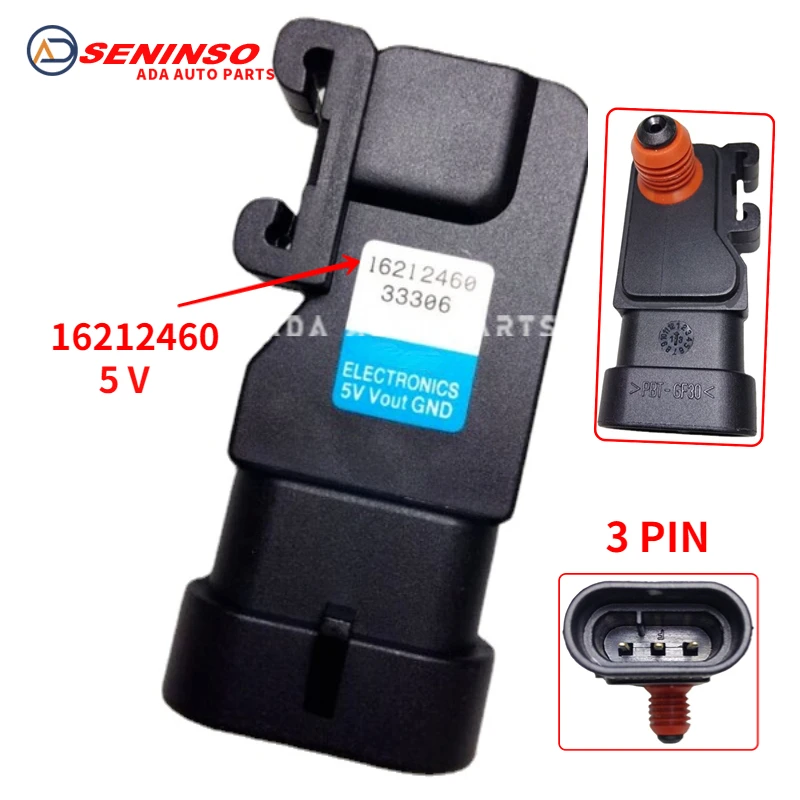 

Brand New 16212460 28074365 98131025 90063543 12614970 For Daewoo Leganza Nubira Rezzo For Chevrolet Lumina Vivant MAP Sensor