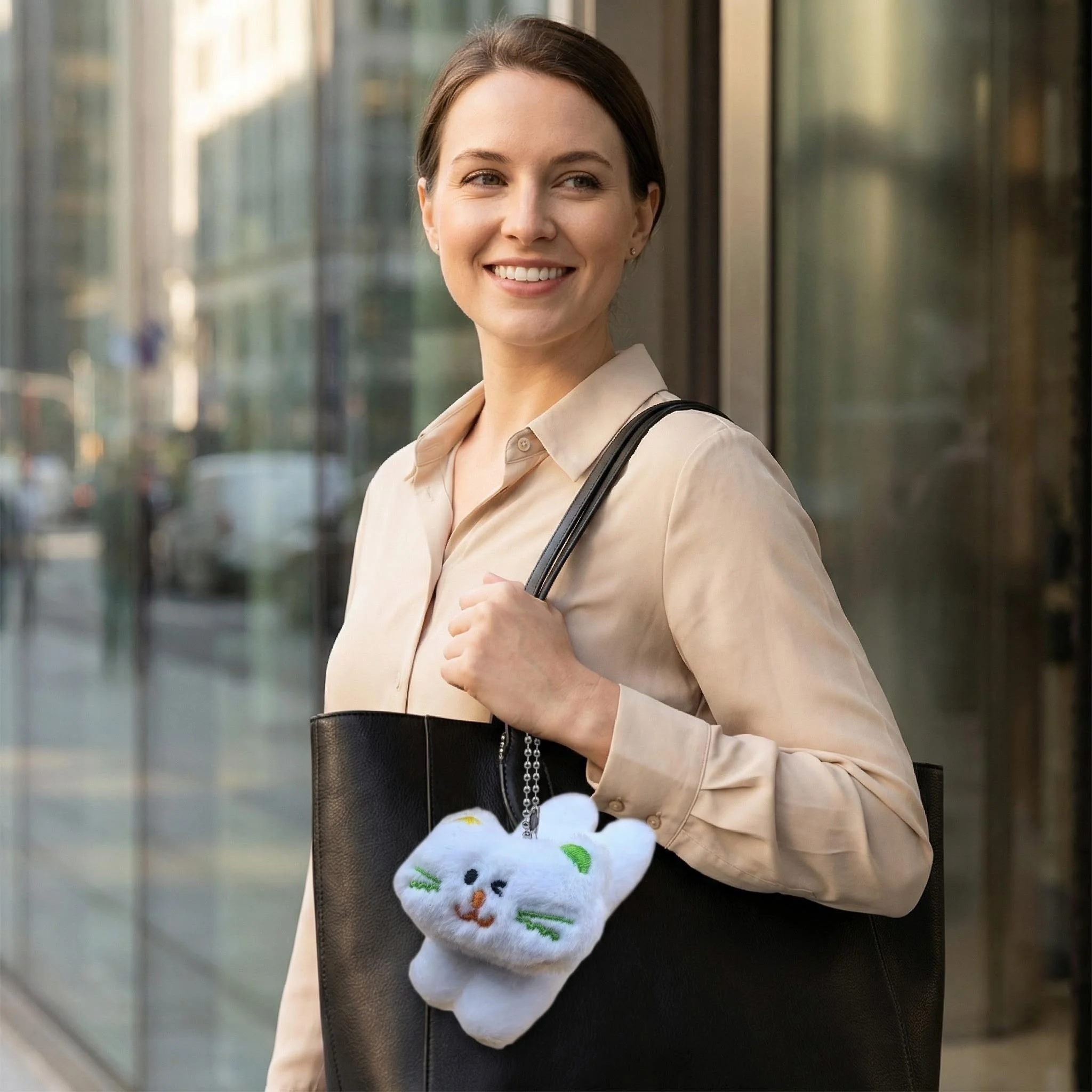 

Cute And Soft Cat Keychains, Suitable For Backpacks, Decoration, Parties, And Adorable Healing Plush Toys