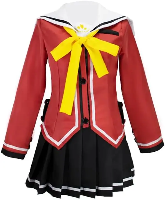 

Anime Tomori Nao Cosplay Costume Woman Cute Top Skirt Bow Tie Halloween JK Uniform Customize