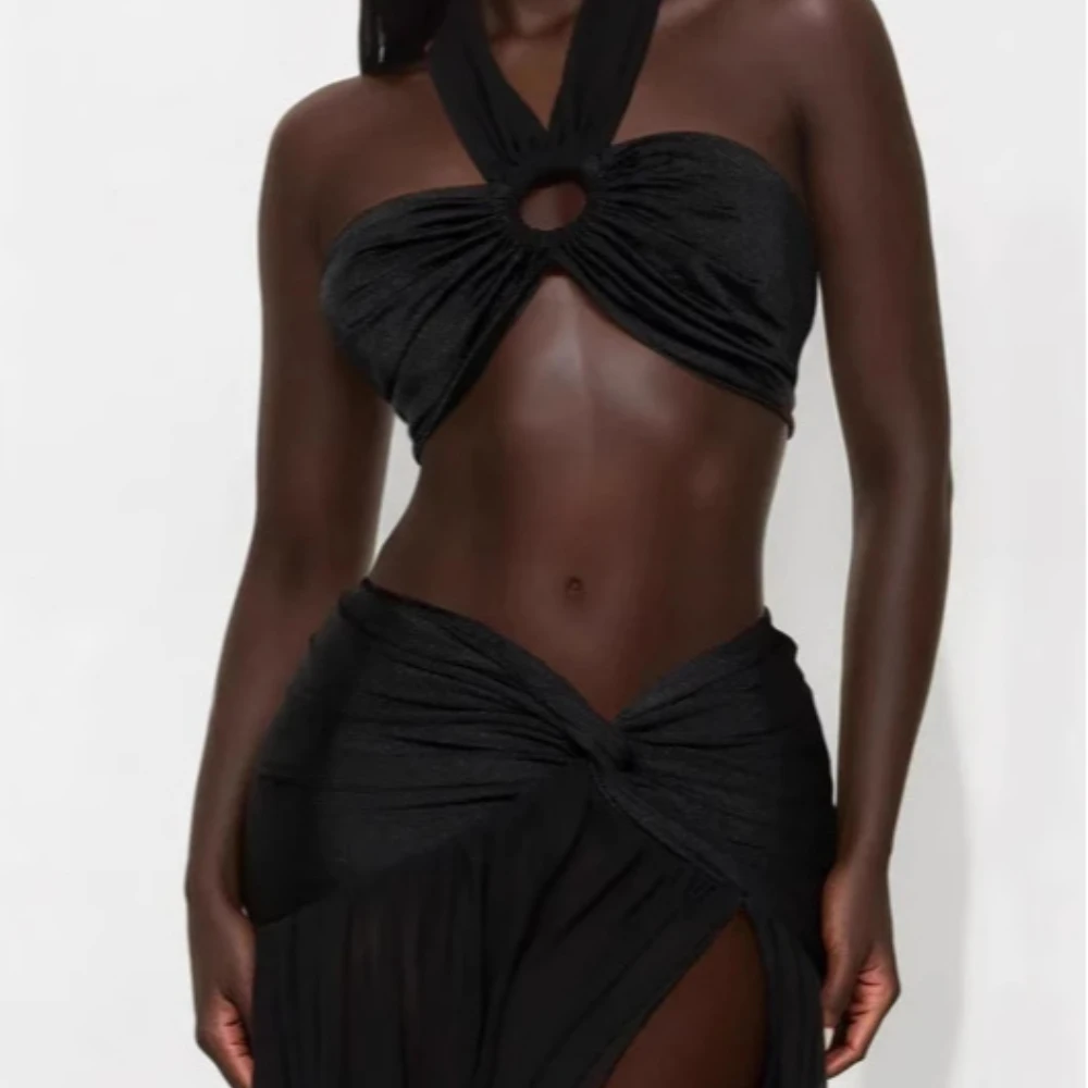 European and American Strap Summer Sexy Hot Girl Pure Desire Ins Solid Color Slim Strap Dress Y2k Hot Lady Minority cross design