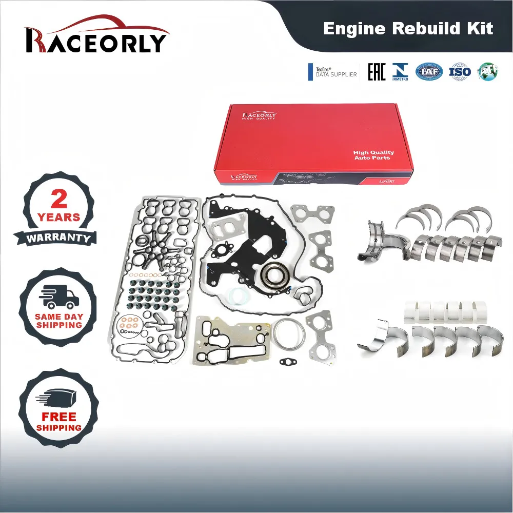 

N57 Full Rebuild Gasket Bearing Kit For BMW X5 30D F15 2014-2016 3.0L Diesel