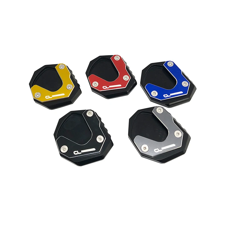 CL250 CL500 CNC Motorcycle Kickstand Foot For HONDA CL 250 CL 500 2023 Side Stand Extension Pad Support Plate