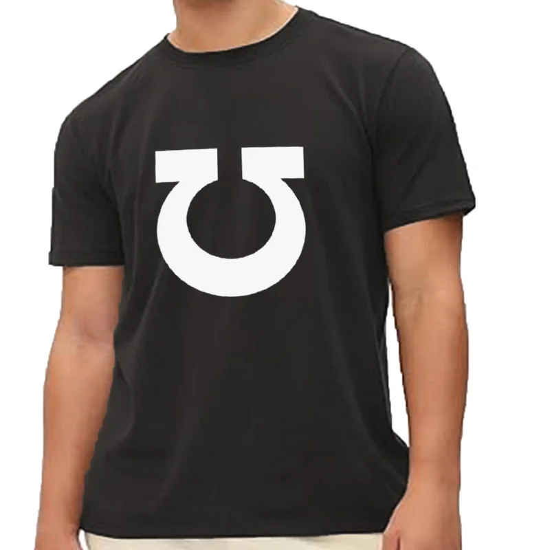 T-Shirt Ultra Noir pour Homme, Vêtement Surdimensionné, Dessin Animé