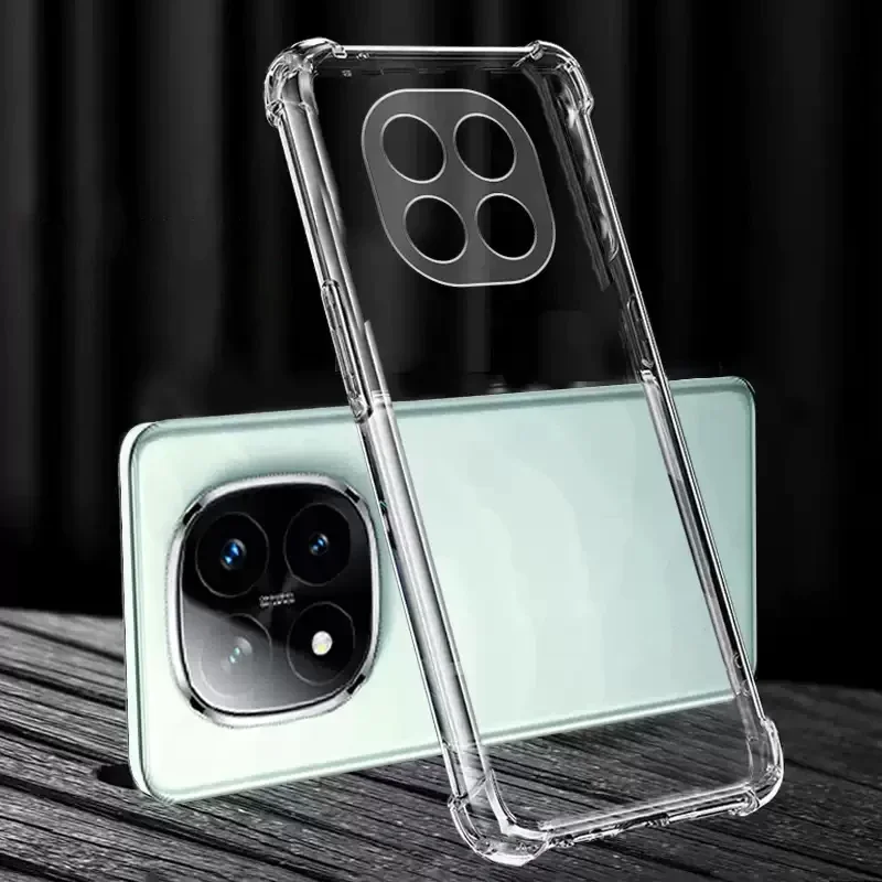 For Redmi Note 14 Pro Plus Case Ultra Thin Clear Soft Cover for Xiaomi Redmi Note 14 Pro Shockproof Case Capa