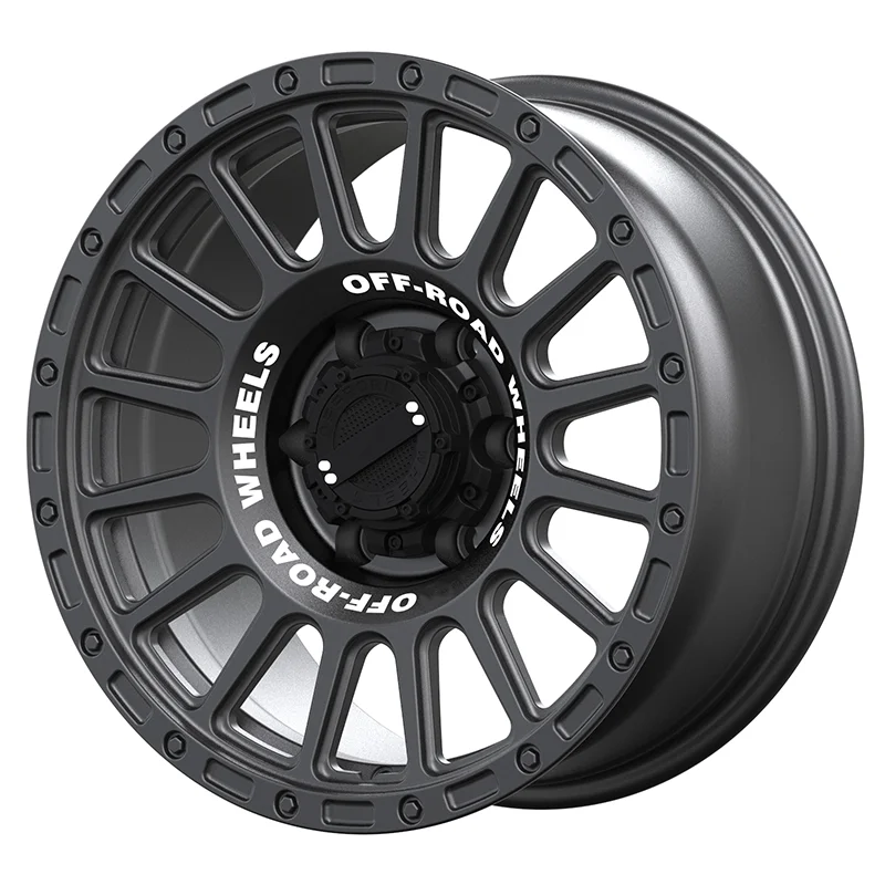 

Custom Forged Alloy Wheels Deep Gray Radiating Spoke for SUV for Trucks for Jeeps Off-road High Strength
