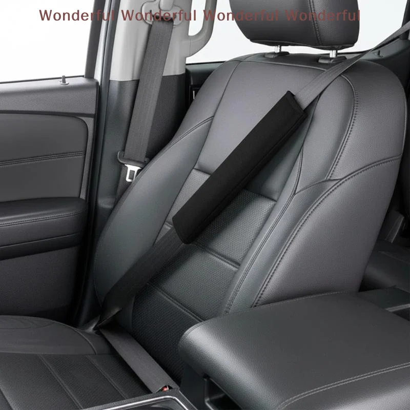 1/2pcs Seat Belt Covers with Soft Padding for a Comfortable Car Experience - view 2