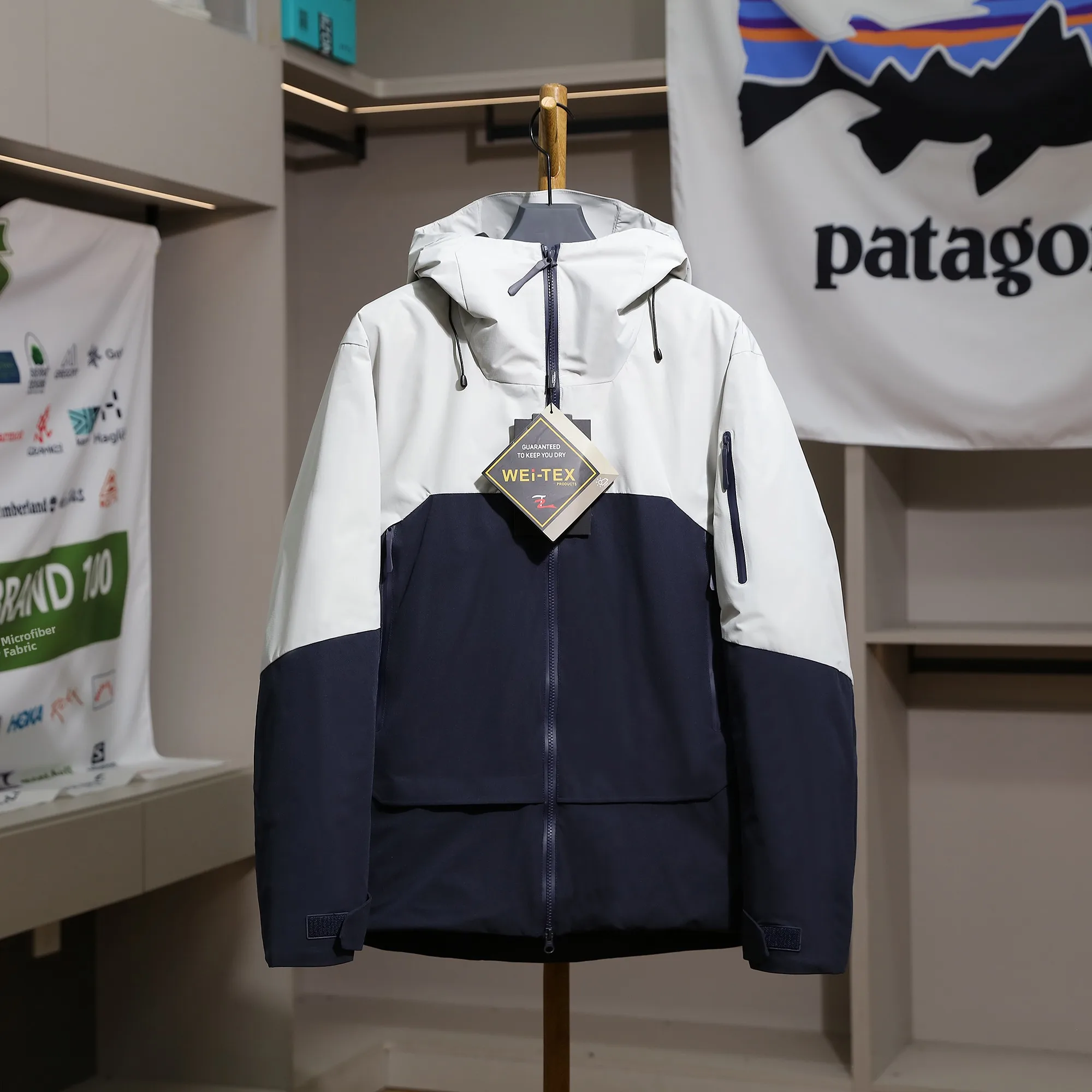 Piumino da uomo estremamente resistente al freddo Jaet 24 Deees Outdoor antivento resistente alla neve Du down di fascia alta Faion Urban Sle