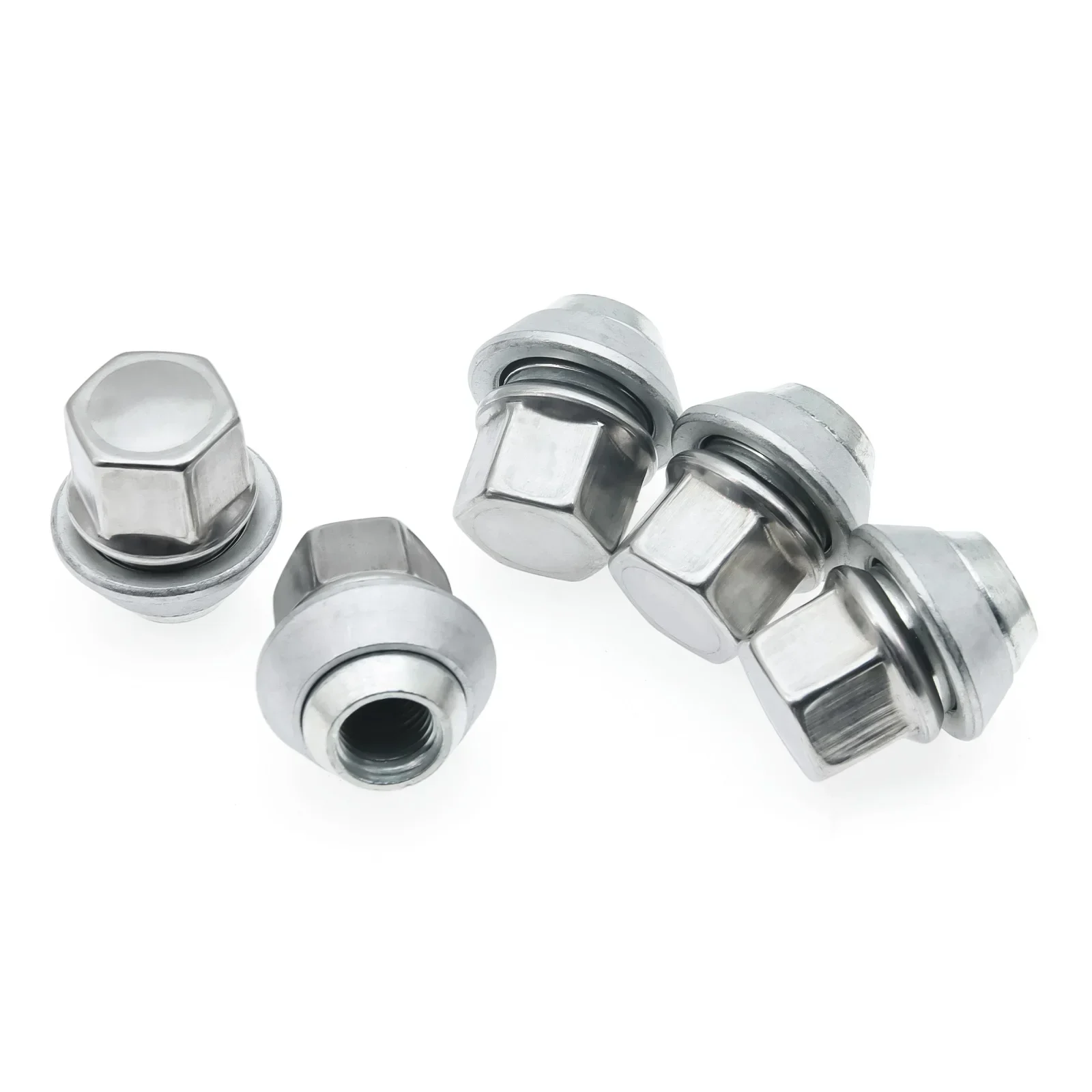 10pcs Wheel Nuts M12 X 1.5 19MM Bolt Lug for Ford Focus MK3 Fiesta Mondeo C-Max Escape Yibo Lincoln Cadillac