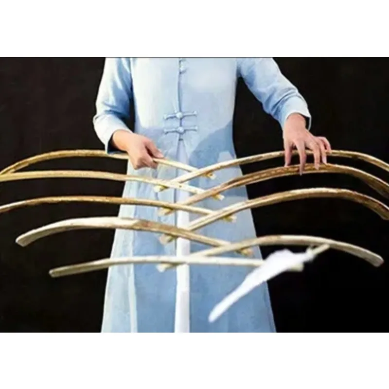 The Power of Concentration Magic Tricks Feather Balancing Wood Sticks Stage Magic Illusion Gimmick Props Professional Magician