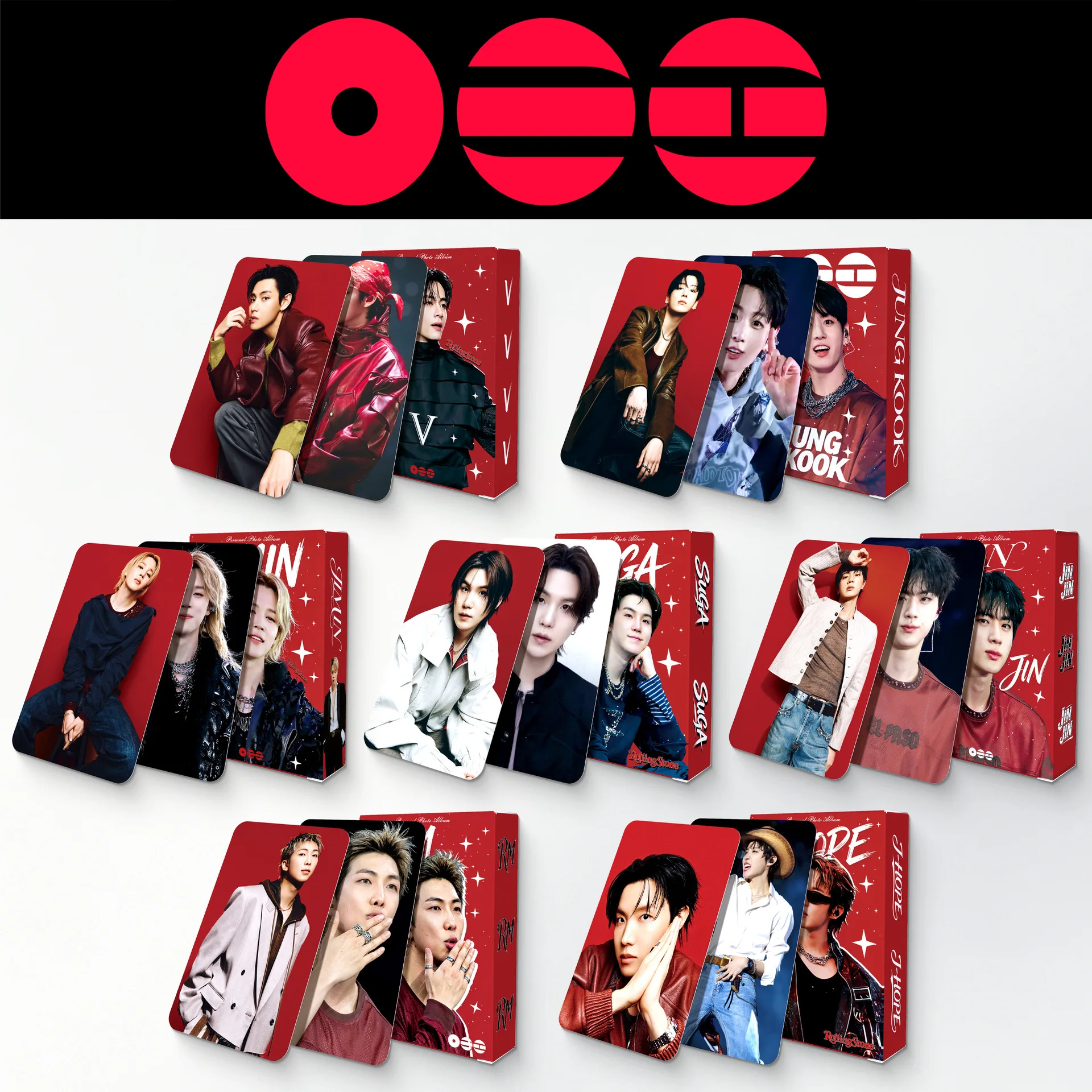 New Arrival 55Pcs BTS Lomo Cards V JK JIMIN JIN JHOPE SUGA RM HD Photocards Kpop Idol Photo Cards Fans Collection Gift Postcard - view 2