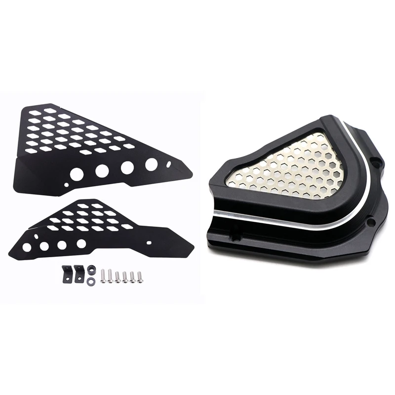 

1 Pcs Engine Front Sprocket Cover & 1 Pair Side Frame Cover Panel Protector