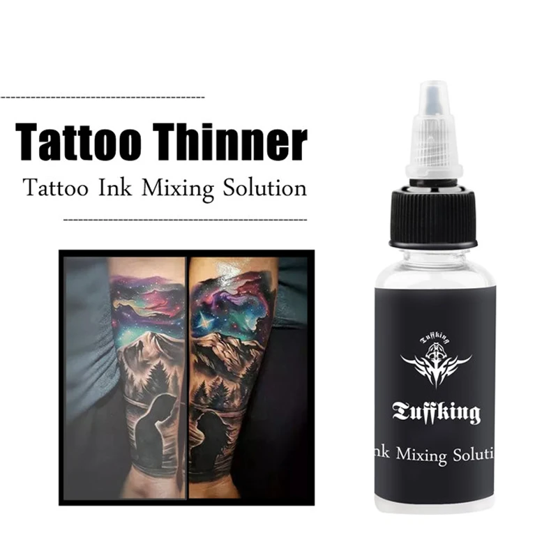 30ml Color Mixing Solution Pigment Tattoo InkColorant Blender Diluent Thinner Color Enhancer Tattoo Ink for Tattoo Makeup Art